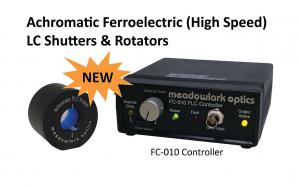 超快鐵電液晶光閥/光學(xué)快門（100微秒）響應(yīng)速度快、幀頻高的鐵電液晶光閥/光學(xué)快門！