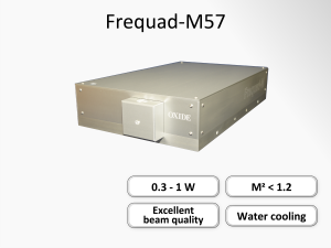 257nm深紫外連續(xù)激光器輸出功率可達1W，線寬＜0.01pm，光束質量好，穩(wěn)定可靠，低功耗！